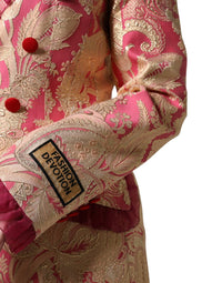 Dolce & Gabbana - Women's Jacquard Nylon Coat Blazer Jacket - blazers - clothing - jackets