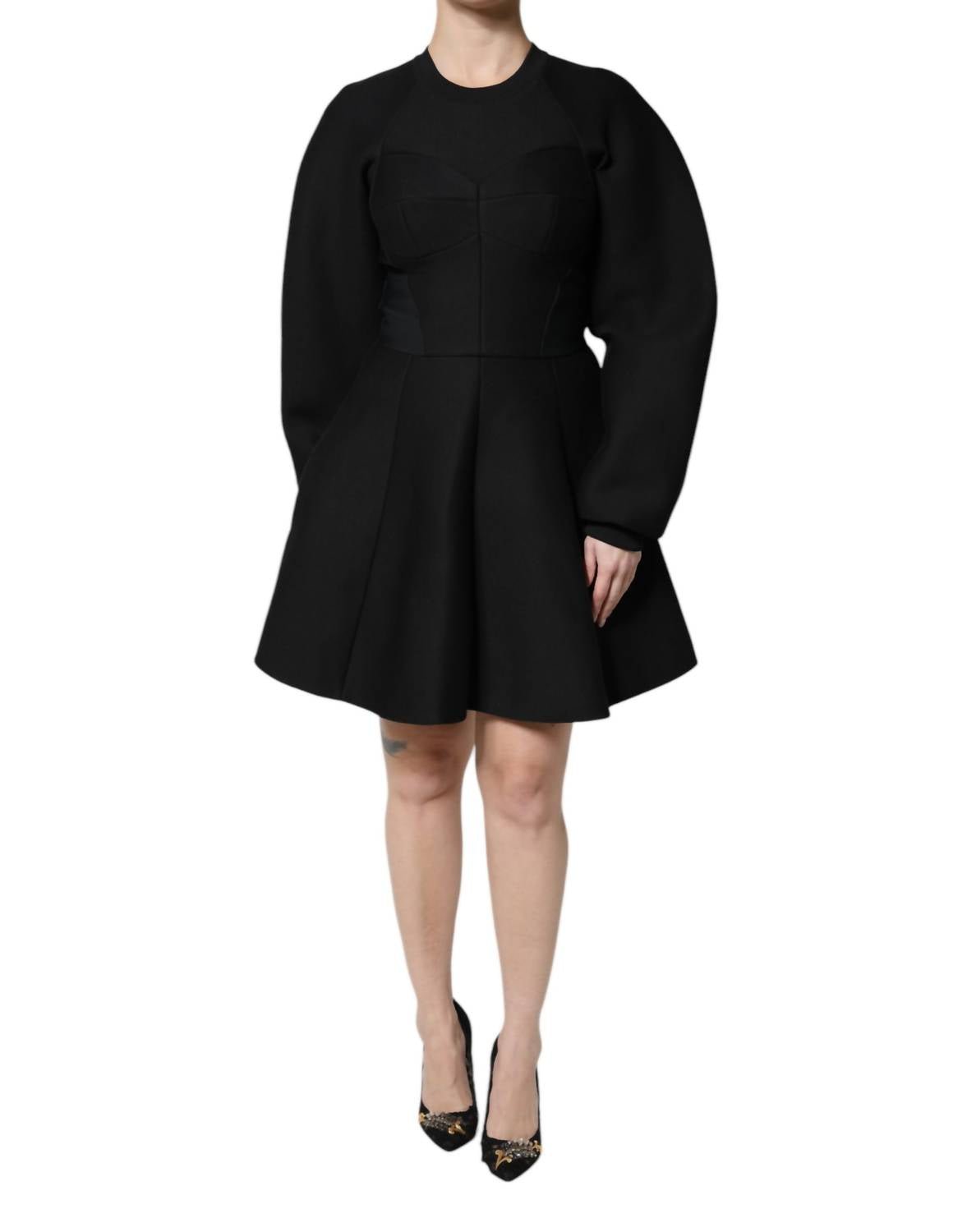 Dolce & Gabbana - Women's Mini Dress - black - clothing - cotton - blend
