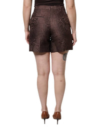 Dolce & Gabbana - Women's Mini Short - brown - clothing - patterned