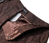 Dolce & Gabbana - Women's Mini Short - brown - clothing - patterned