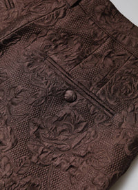 Dolce & Gabbana - Women's Mini Short - brown - clothing - patterned