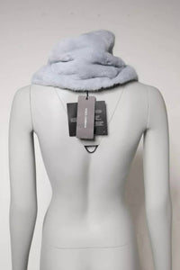 Dolce & Gabbana - Women's Mink Fur Neck Warmer Scarf - accessories - blue - fur