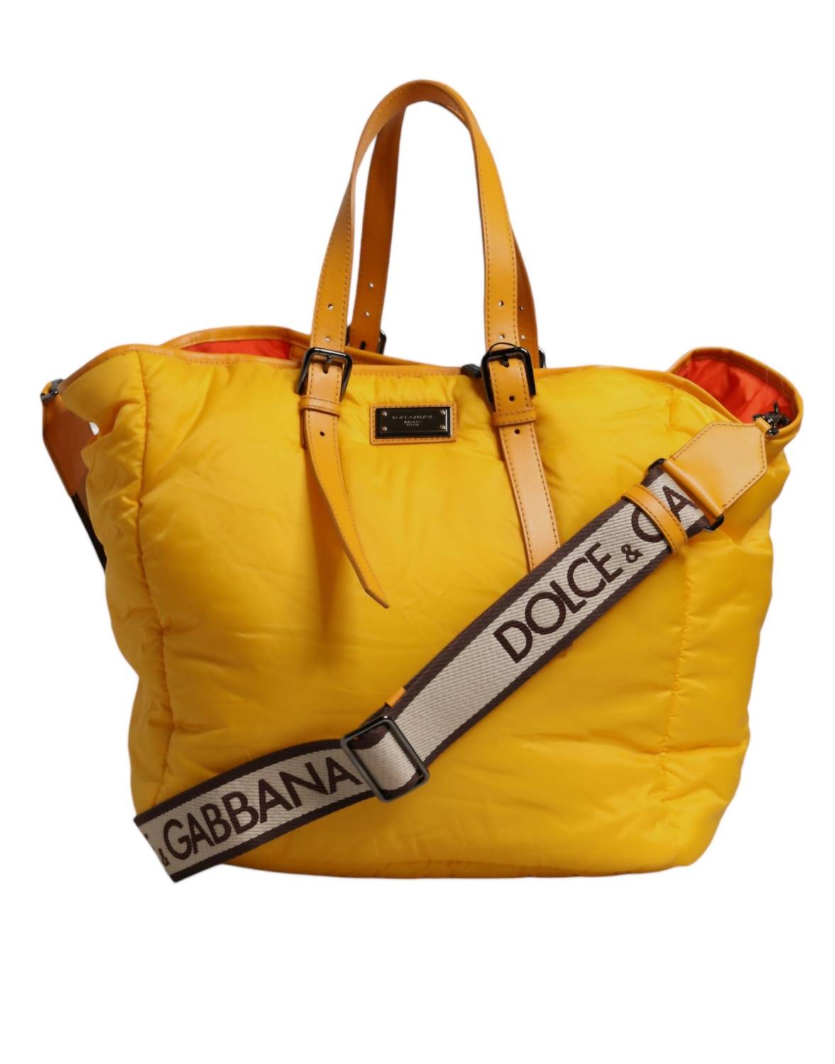 Dolce & Gabbana - Women's Nylon Logo Plaque Hand Shoulder Duffle Bag - bags - handbags - nylon - blend