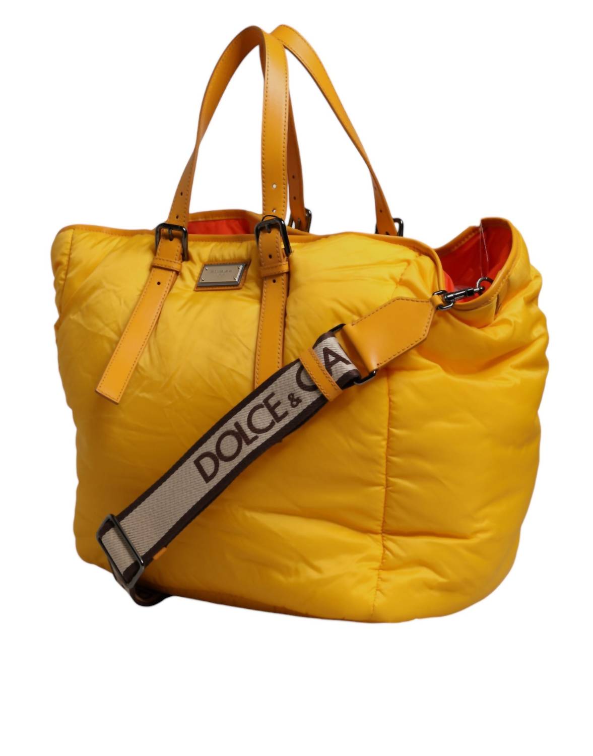 Dolce & Gabbana - Women's Nylon Logo Plaque Hand Shoulder Duffle Bag - bags - handbags - nylon - blend