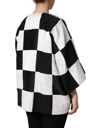 Dolce & Gabbana - Women's Patchwork Jacquard Blazer Jacket - blazers - clothing - jackets