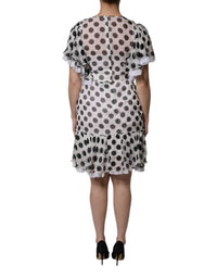 Dolce & Gabbana - Women's Polka Dotted Silk Blend A - line Dress - clothing - collection:Graddresses(Auto) - dresses