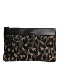 Dolce & Gabbana - Women's Pouch Bag - bags - brown - cotton - blend