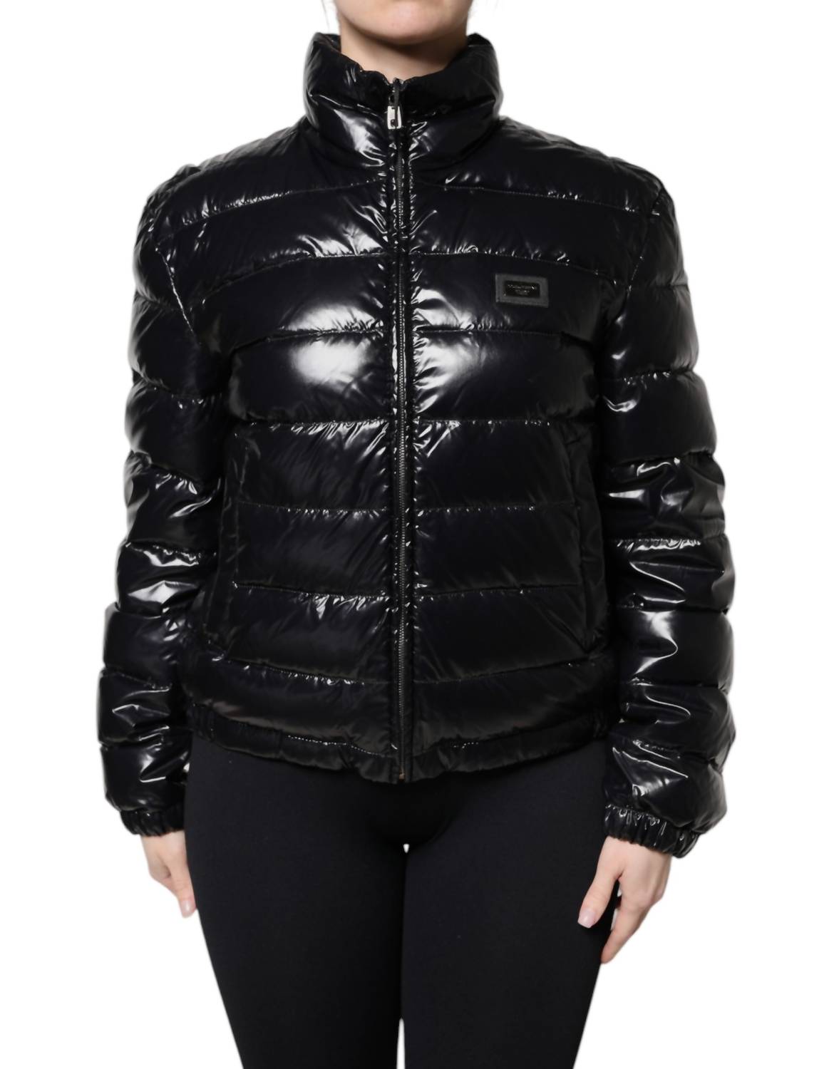 Dolce & Gabbana - Women's Puffer Jacket - black - clothing - coats