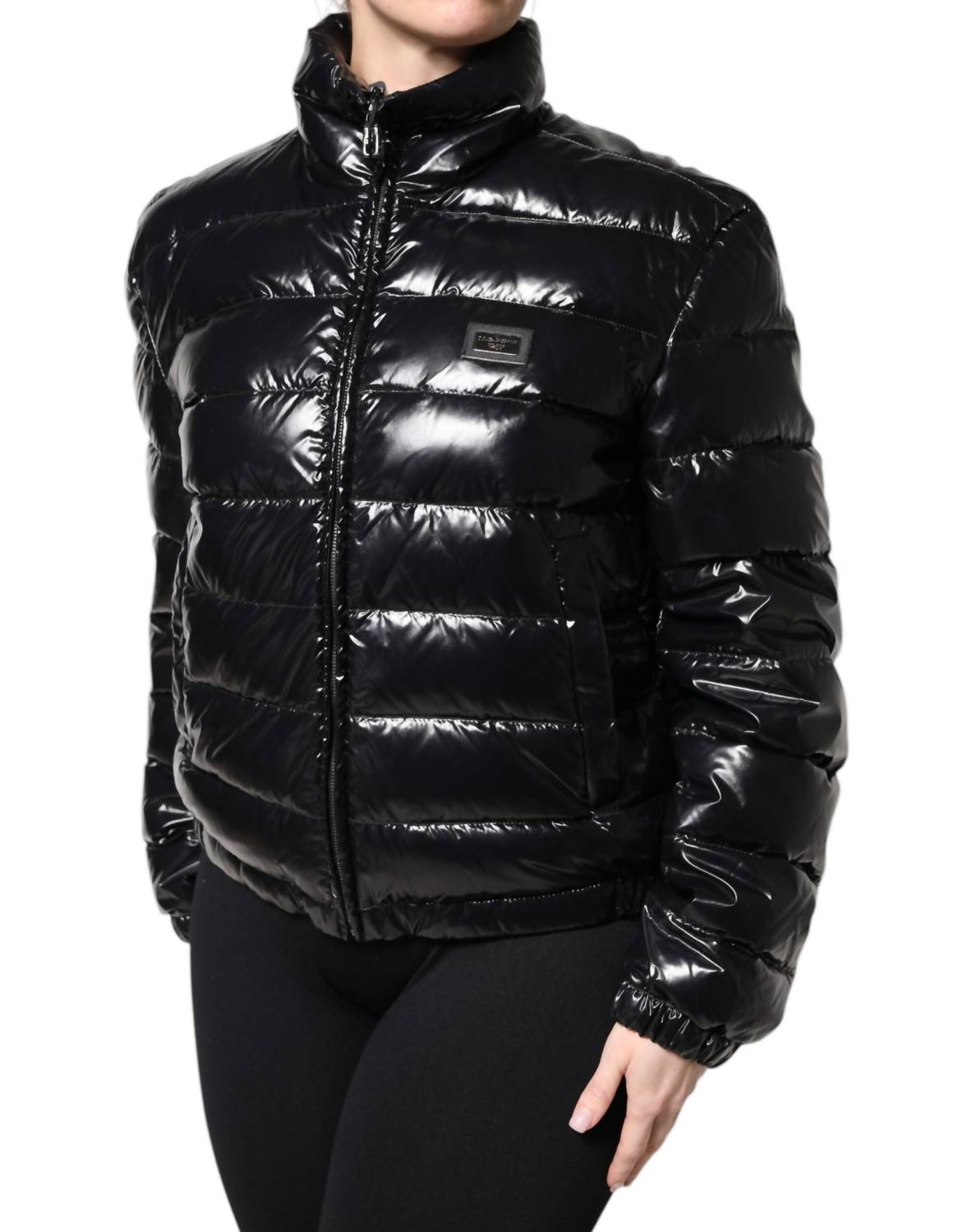 Dolce & Gabbana - Women's Puffer Jacket - black - clothing - coats