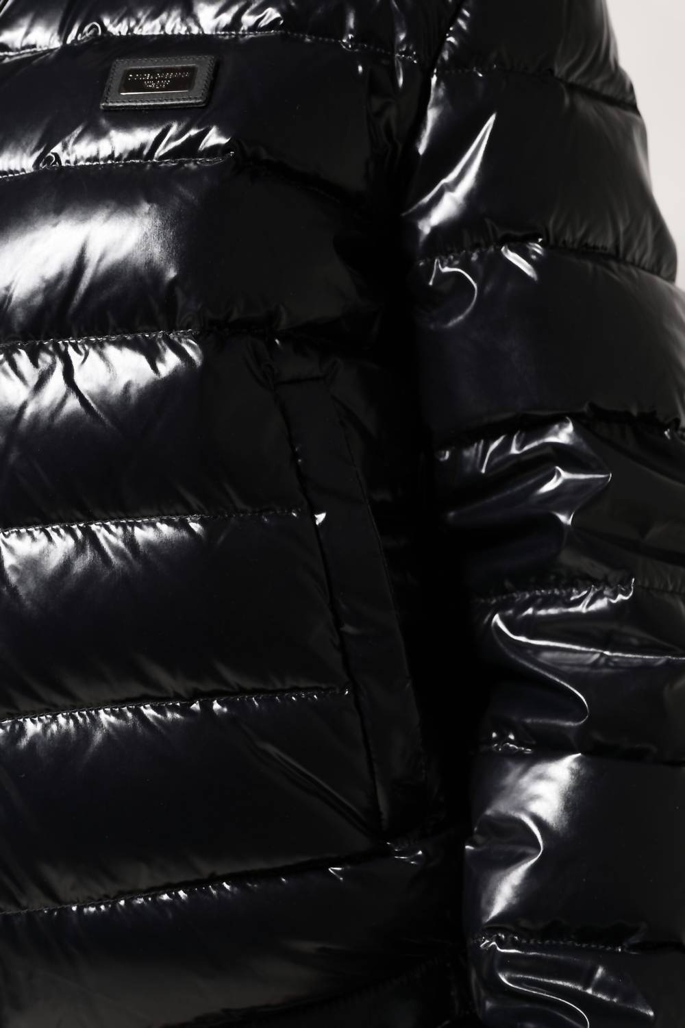 Dolce & Gabbana - Women's Puffer Jacket - black - clothing - coats