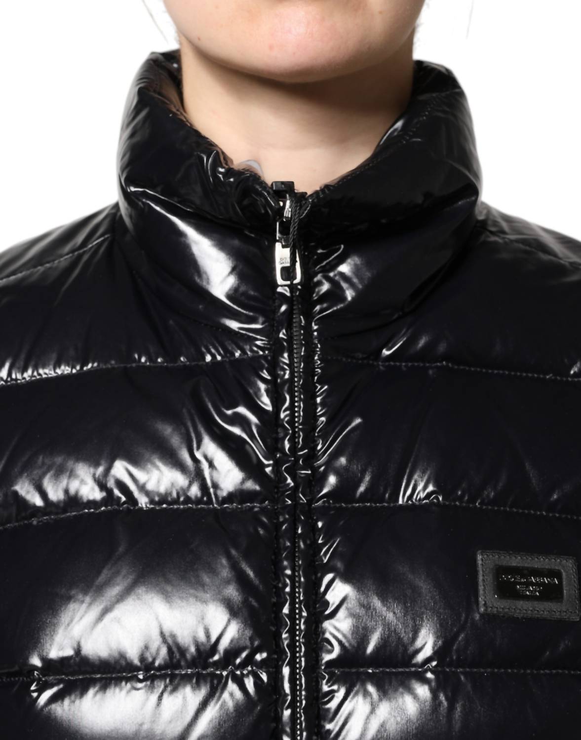 Dolce & Gabbana - Women's Puffer Jacket - black - clothing - coats
