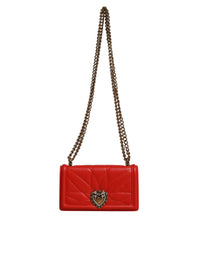 Dolce & Gabbana - Women's Quilted Devotion Crossbody Chain Phone Cover Bag - bags - crossbody - bags - handbags