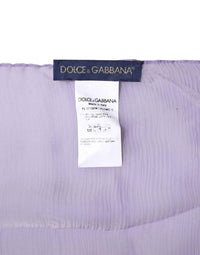 Dolce & Gabbana - Women's Silk Rectangle Wrap Shawl Scarf - accessories - purple - scarves