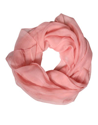 Dolce & Gabbana - Women's Silk Rectangle Wrap Shawl Scarf - accessories - pink - scarves