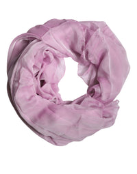 Dolce & Gabbana - Women's Silk Rectangle Wrap Shawl Scarf - accessories - pink - scarves