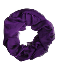 Dolce & Gabbana - Women's Silk Rectangle Wrap Shawl Scarf - accessories - purple - scarves