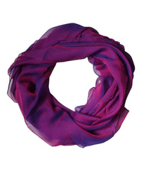 Dolce & Gabbana - Women's Silk Rectangle Wrap Shawl Scarf - accessories - purple - scarves
