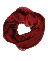 Dolce & Gabbana - Women's Silk Rectangle Wrap Shawl Scarf - accessories - red - scarves