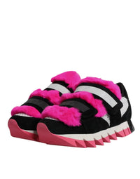 Dolce & Gabbana - Women's Sneakers Shoes - black - leather - shoes