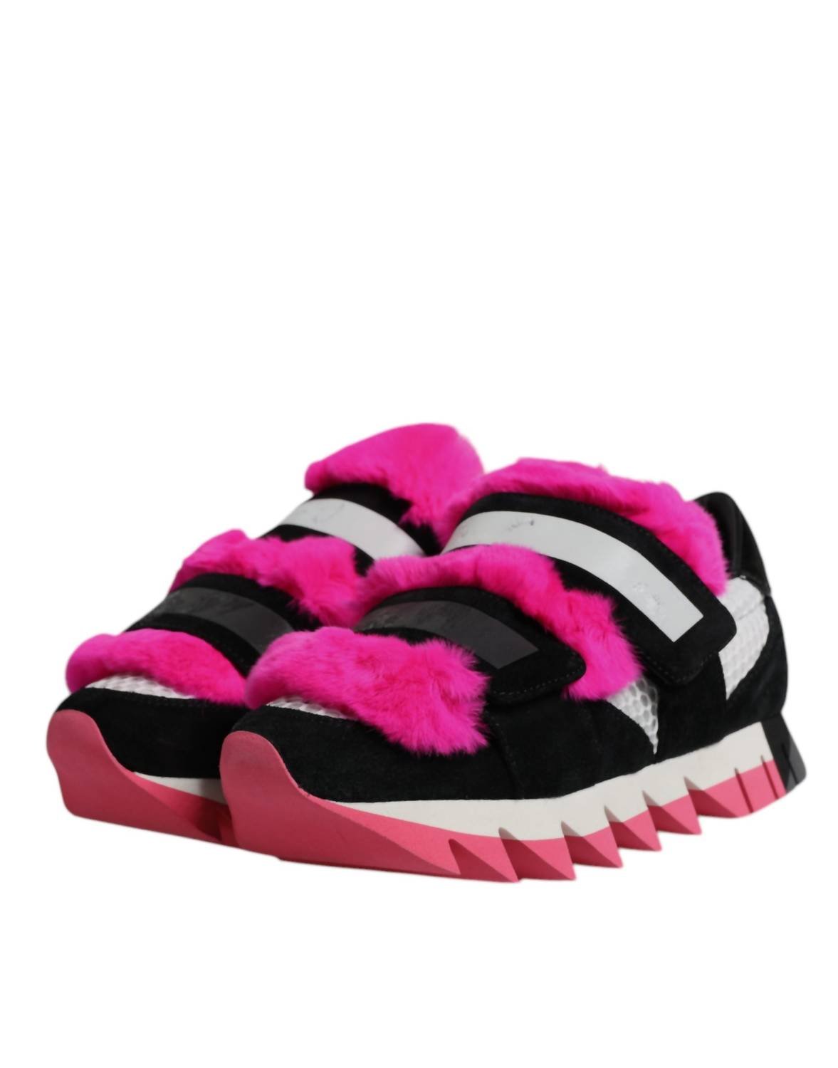 Dolce & Gabbana - Women's Sneakers Shoes - black - leather - shoes