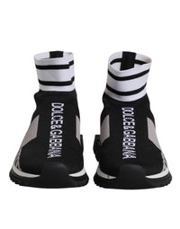 Dolce & Gabbana - Women's Sneakers Shoes - black - polyester - shoes