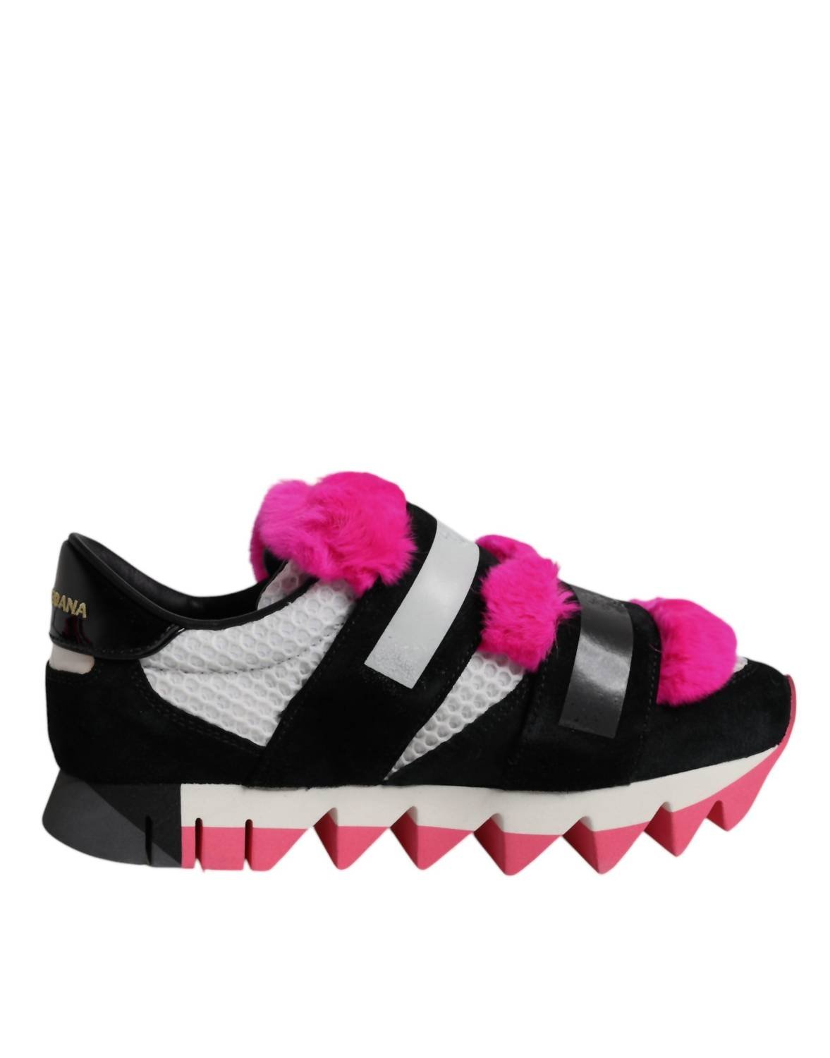 Dolce & Gabbana - Women's Sneakers Shoes - black - leather - shoes