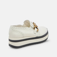 Dolce Vita - Women's Jhenee White Sneaker Shoes - shoes - sneakers - white