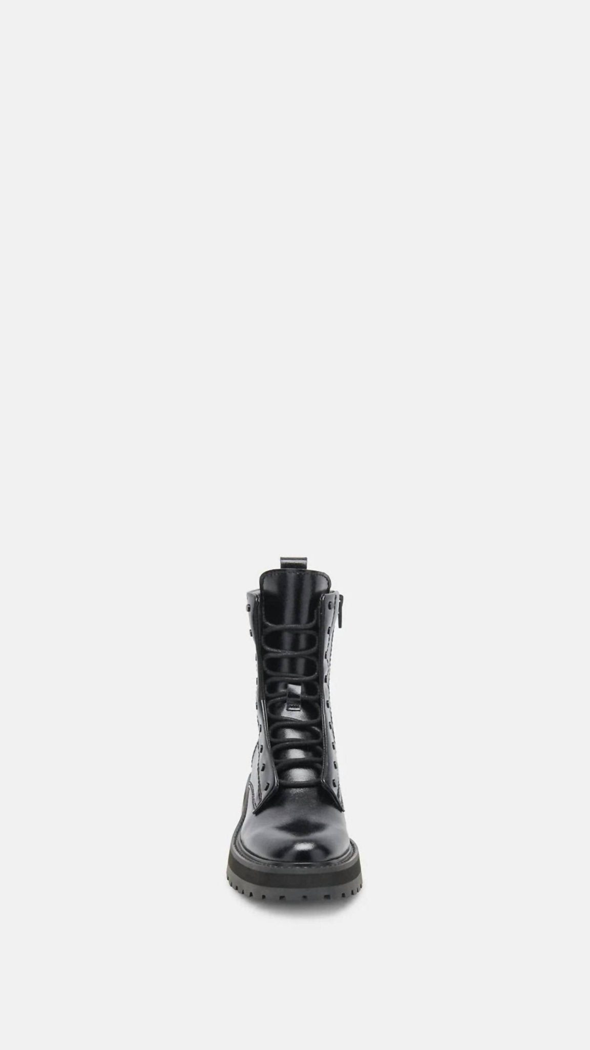Dolce Vita - Women's Rainer Combat Boot - black - combat - leather