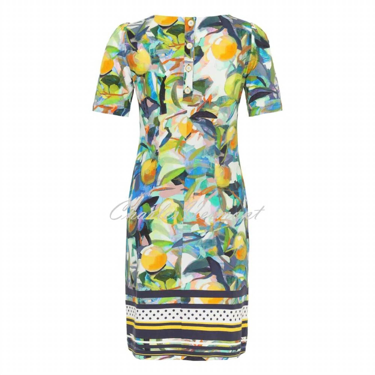 Dolcezza - 'orangerie' Printed Dress