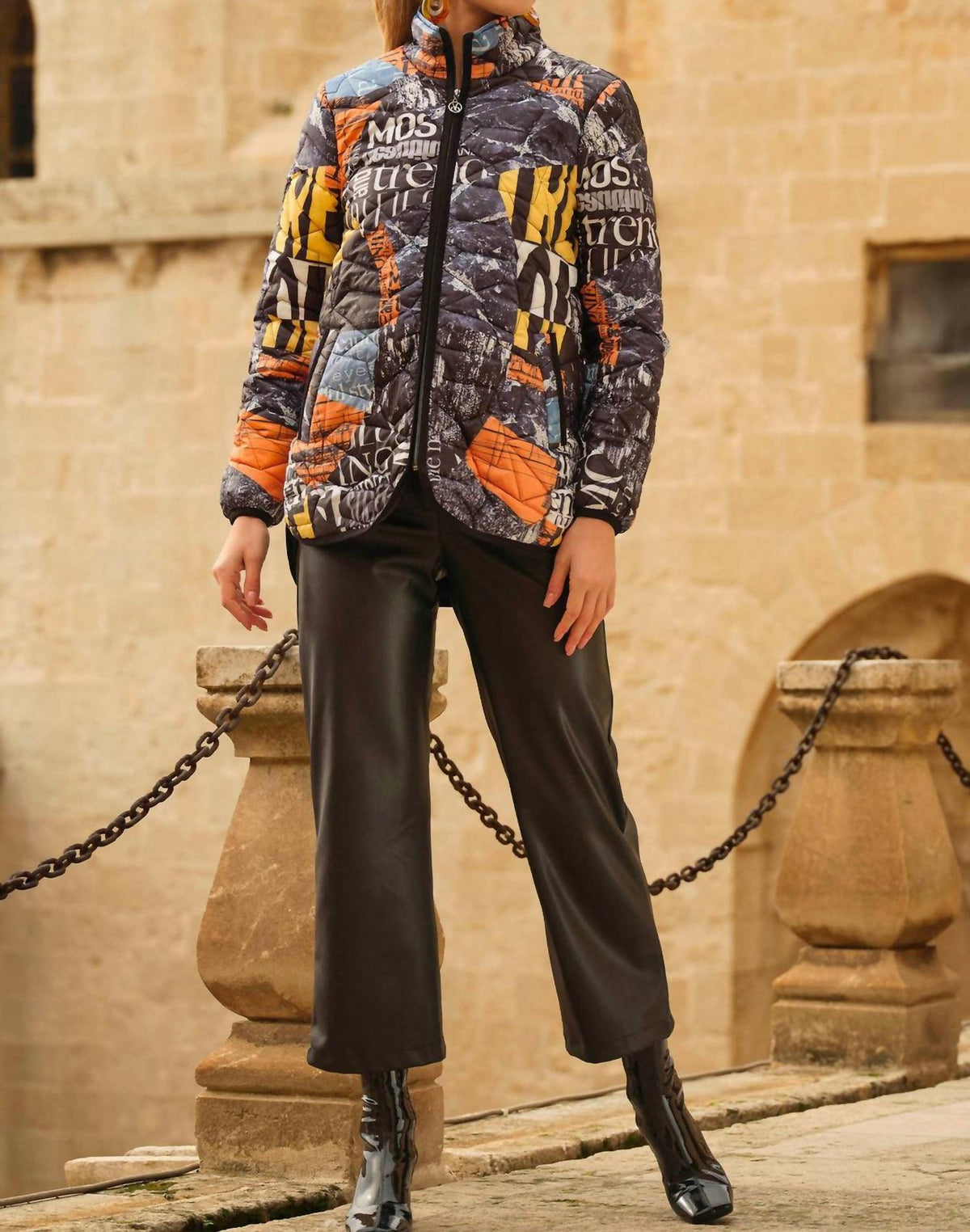 Dolcezza - Quilted Zip Coat