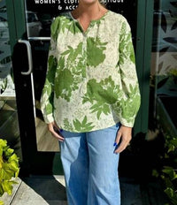 Dolma - Floral Cotton Blouse