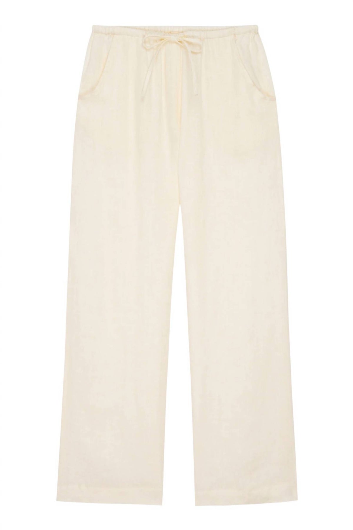 Donni. - Linen Drawstring Pant