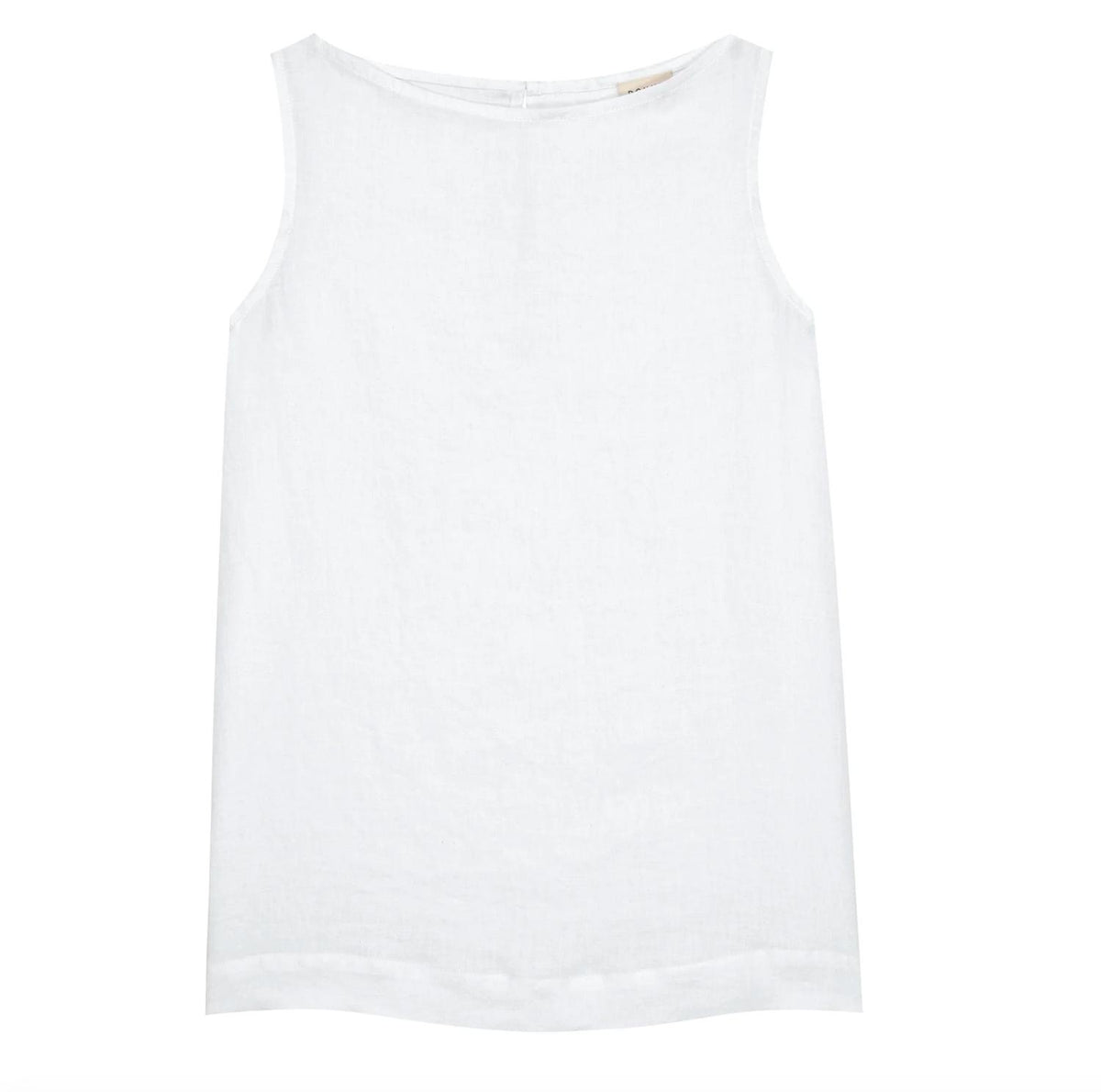 Donni. - Linen Shell Sleeveless Top