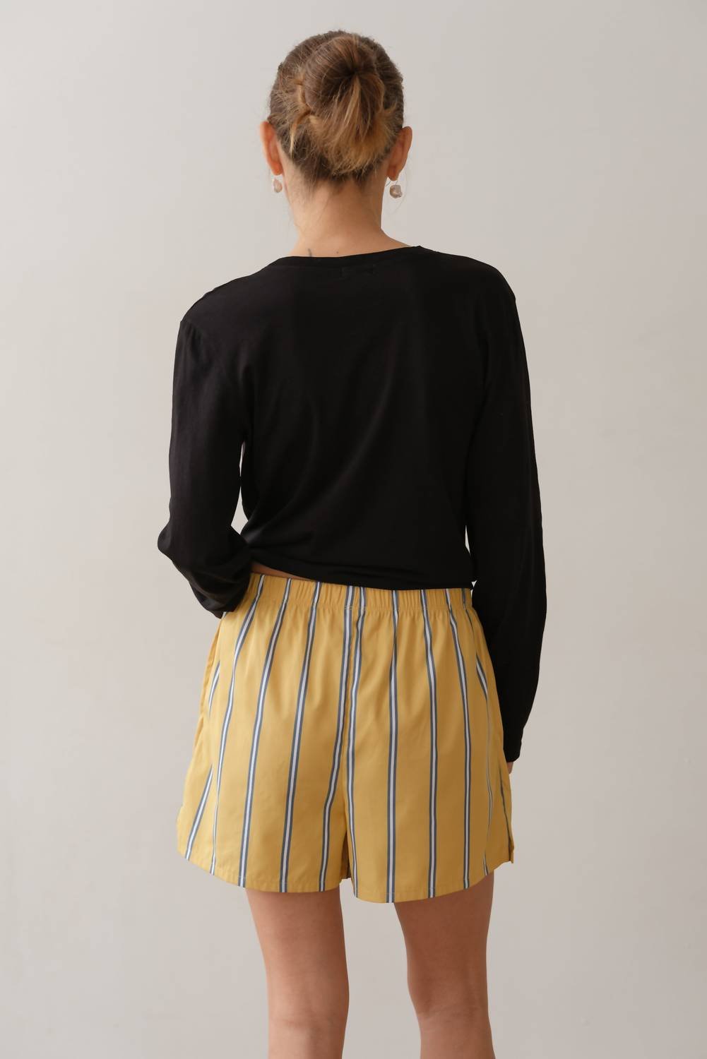 Donni. - Pop Boxer Short - clothing - cotton - high - waist