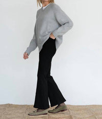 Donni. - Rib Kick Flare Pant