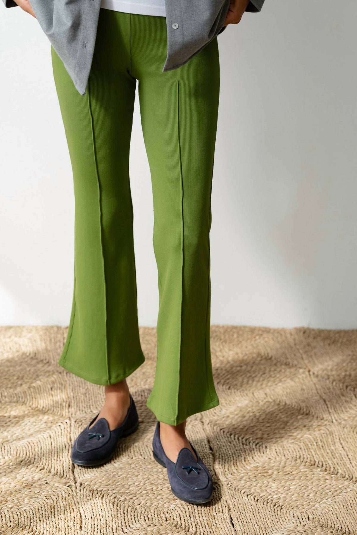 Donni. - Rib Kick Flare Pants