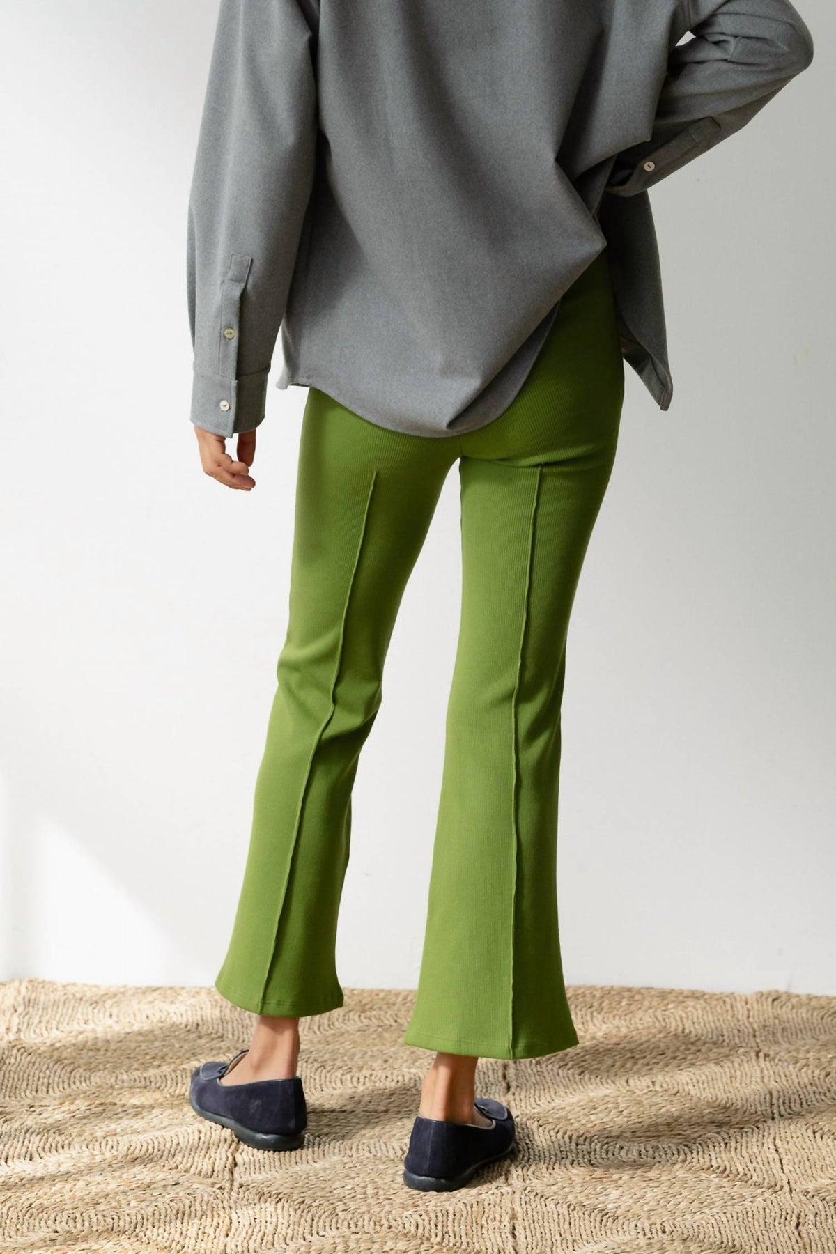 Donni. - Rib Kick Flare Pants