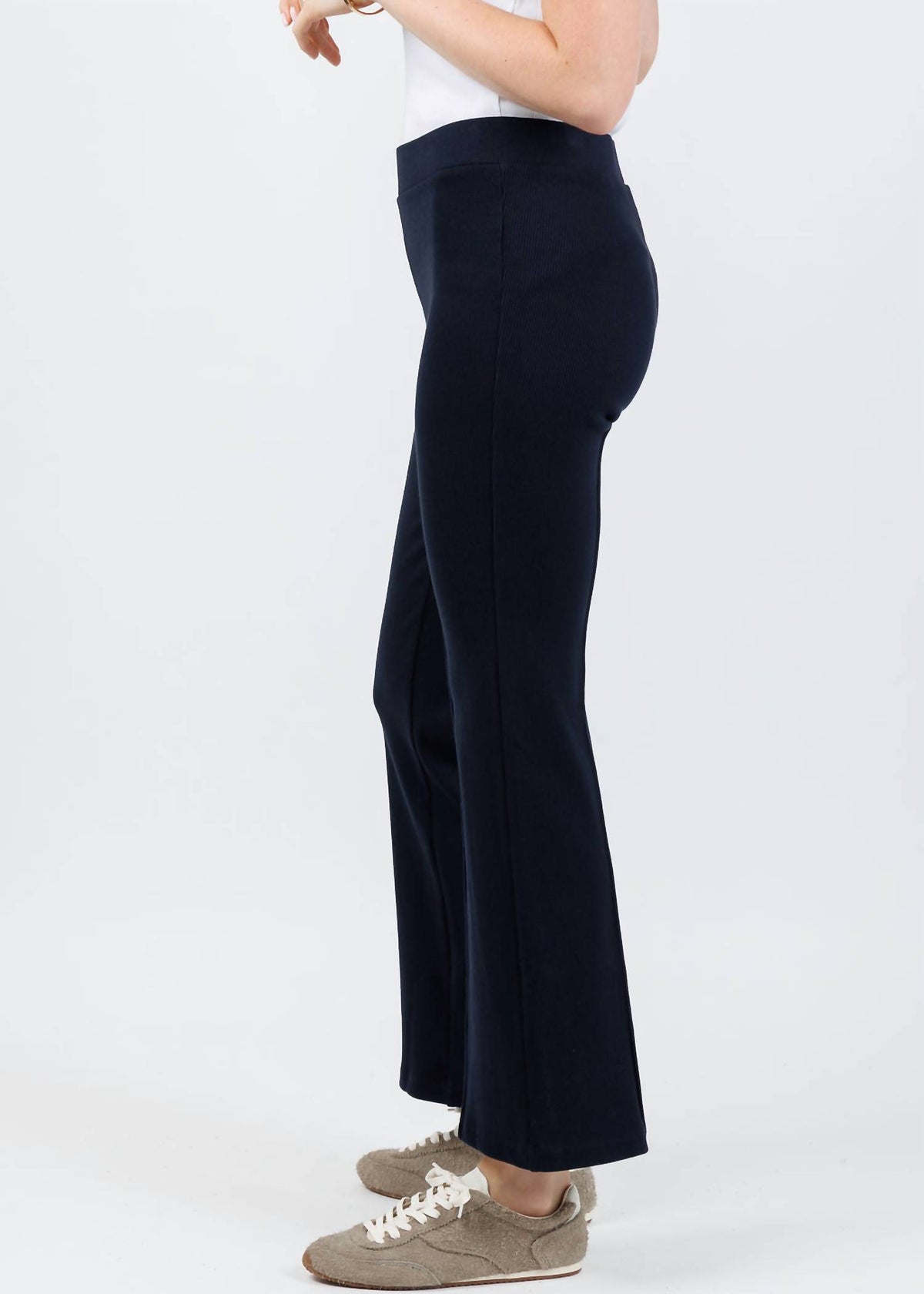 Donni. - Rib Kick Flare Trousers
