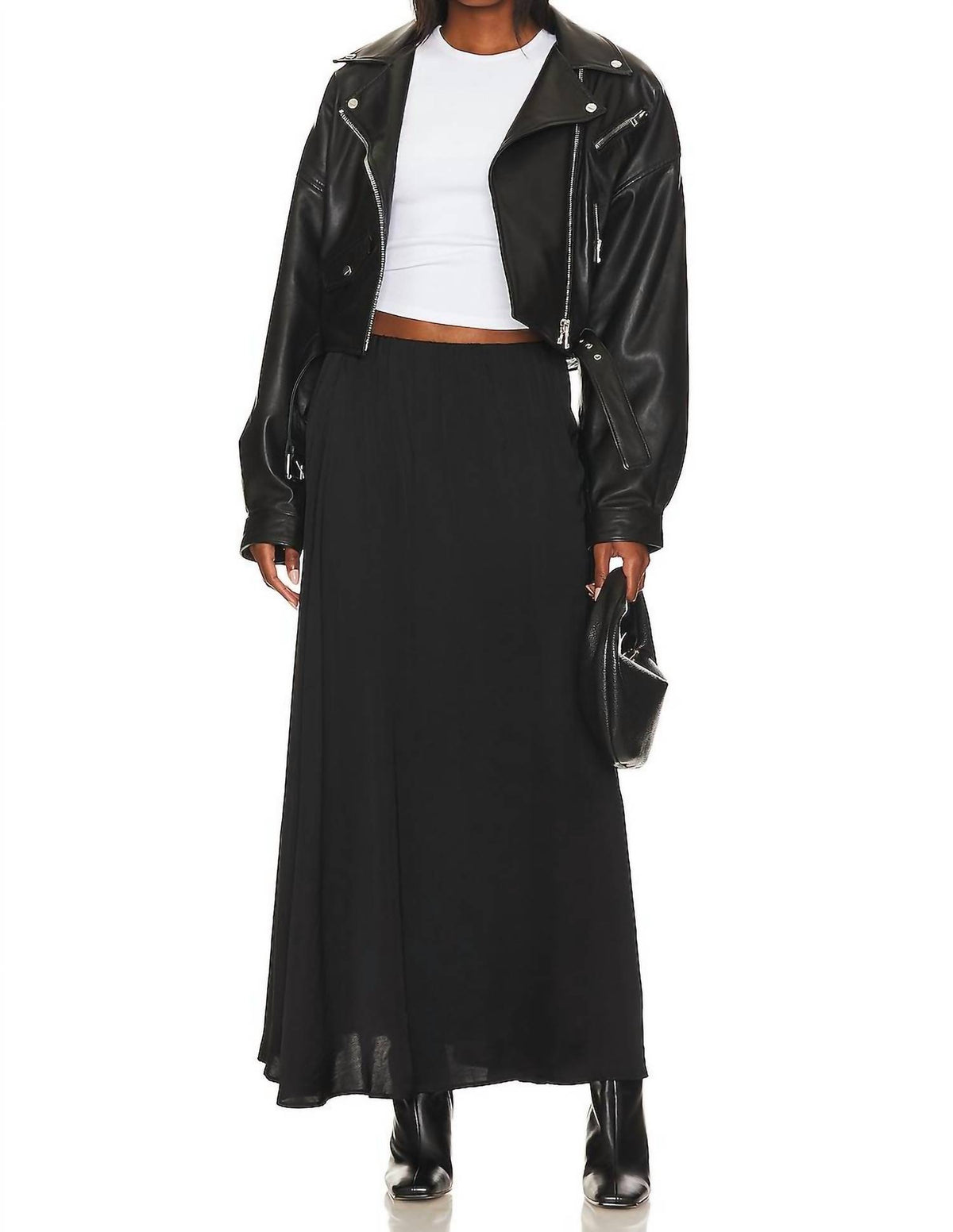 Donni. - Silky Simple Skirt