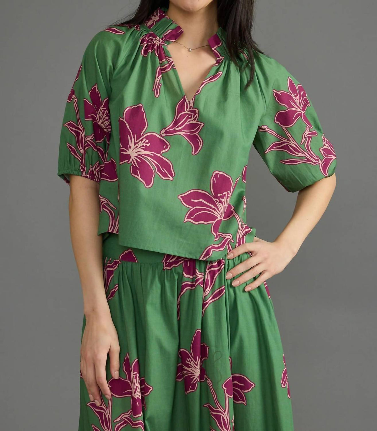 Double A - Trish Printed Top