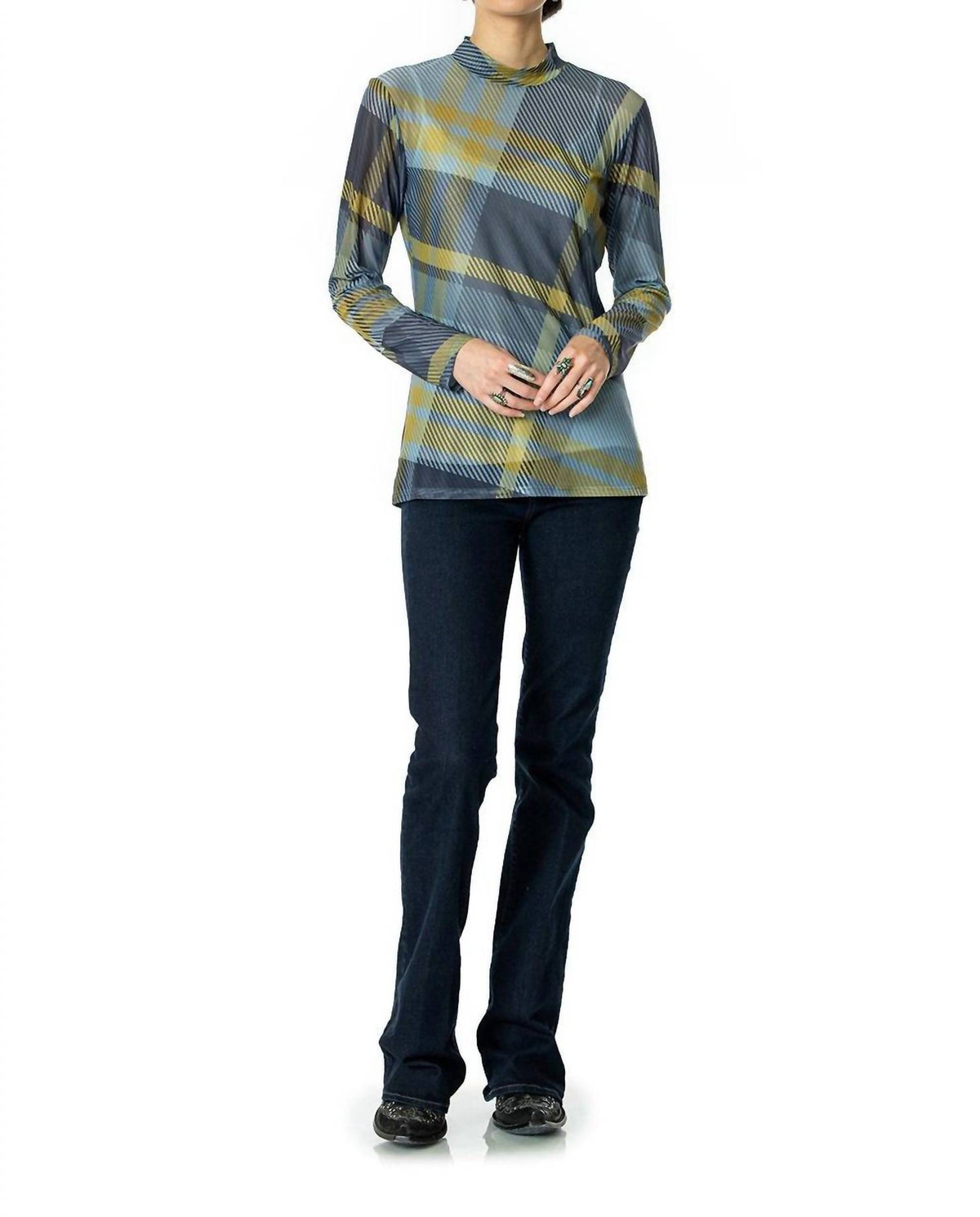 Double D Ranch - Rodger Plaid Tee Top