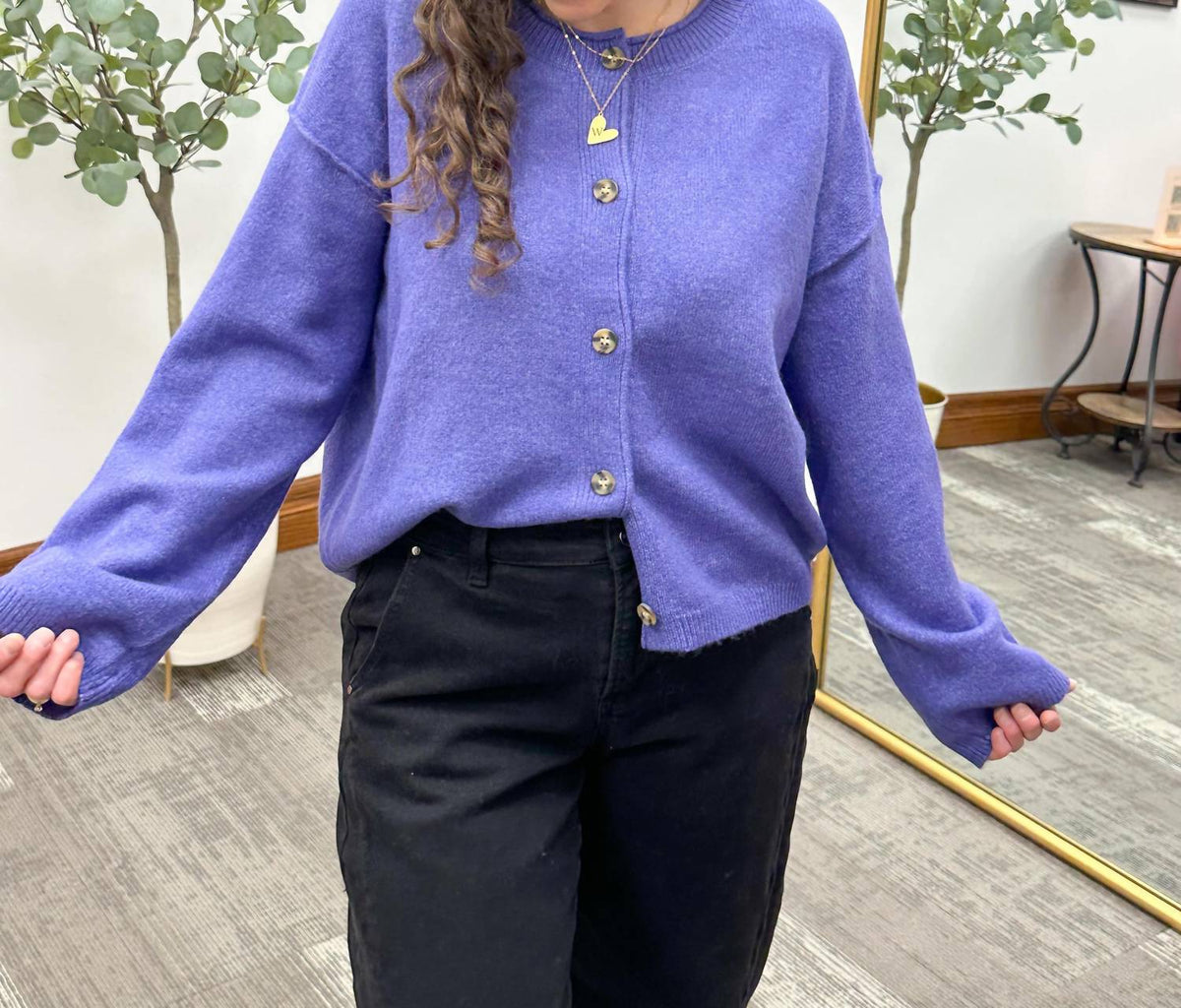 Double Zero - Button Up Cardigan