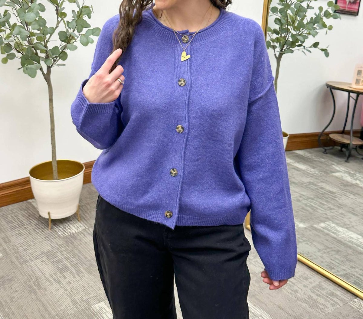 Double Zero - Button Up Cardigan