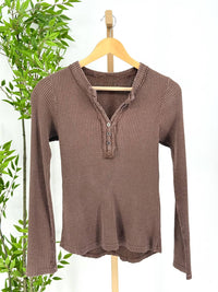 Double Zero - Unwritten Henley Top