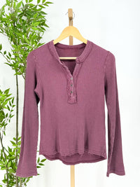 Double Zero - Unwritten Henley Top