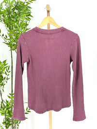 Double Zero - Unwritten Henley Top