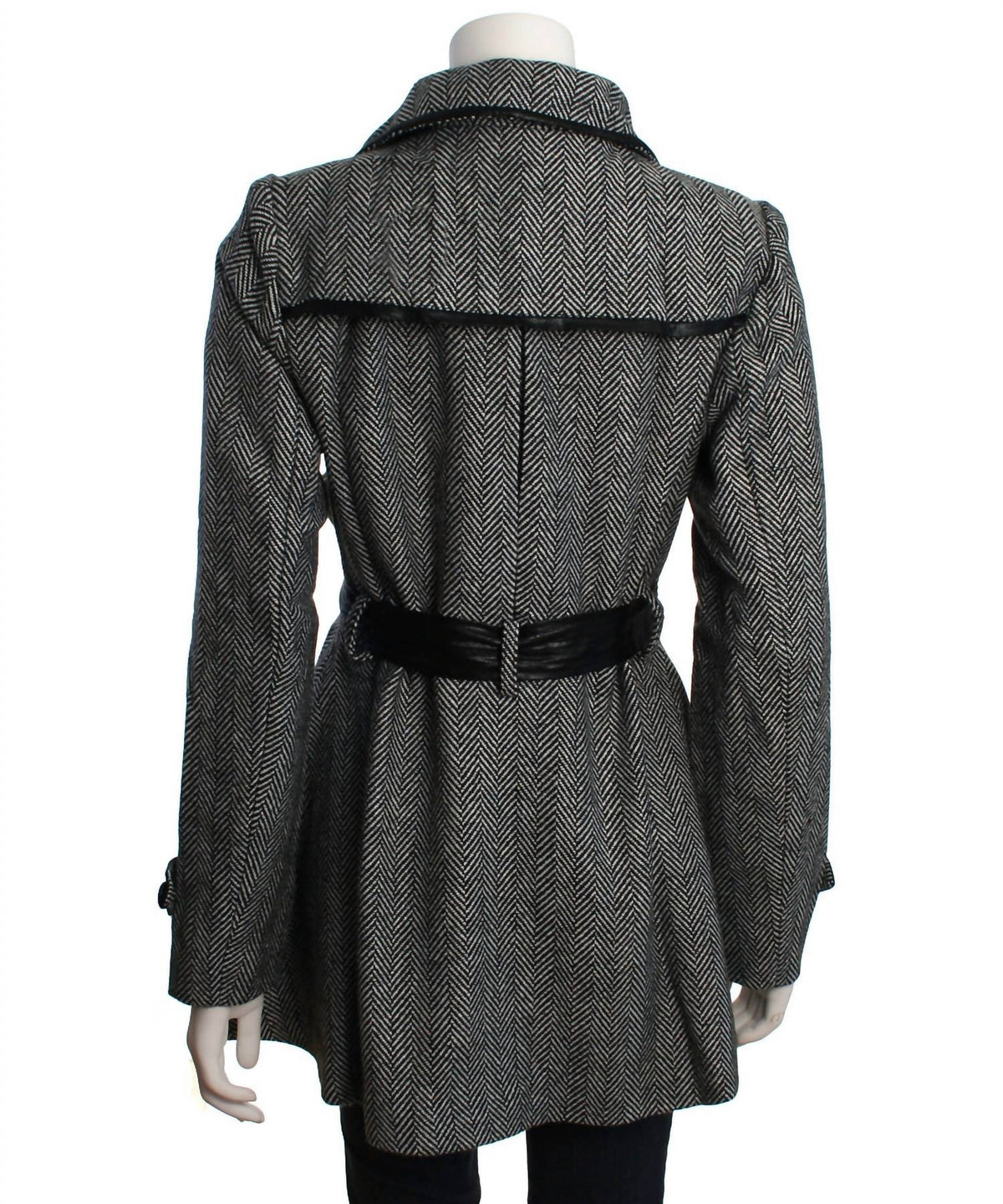 Double Zero - Women's Double Breasted A-line Coat