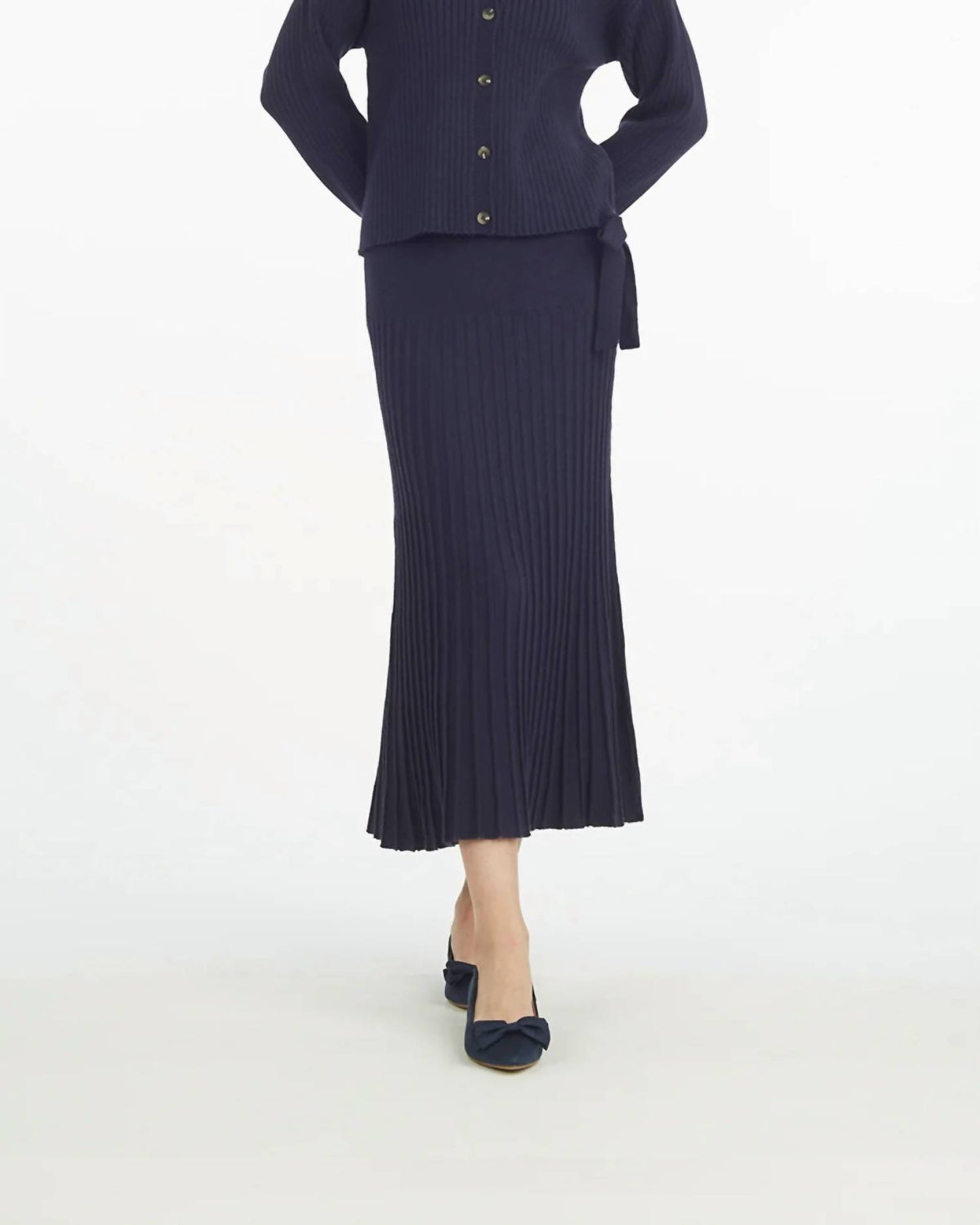 Draper James - Luxe Pleated Maxi Skirt