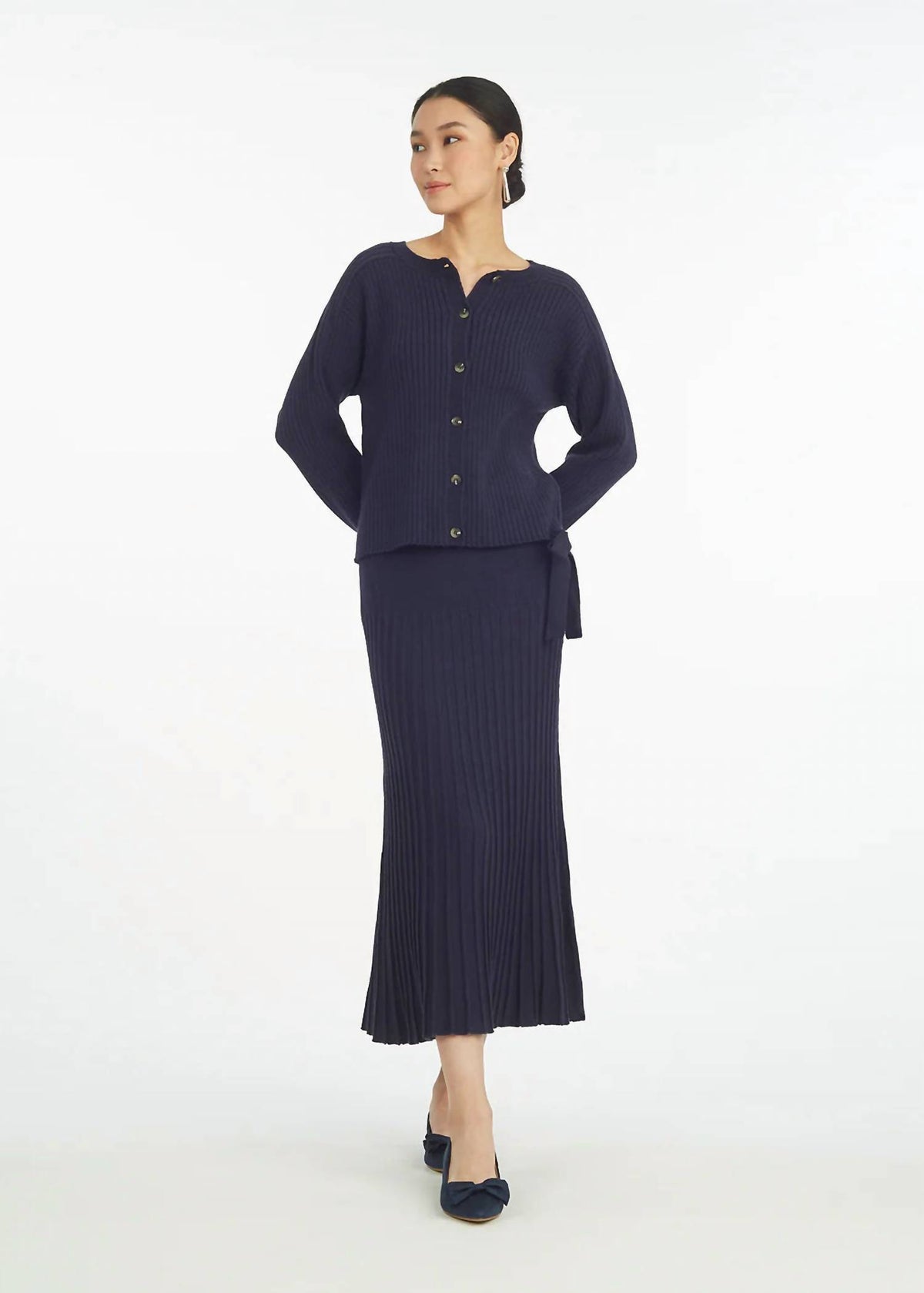 Draper James - Luxe Pleated Maxi Skirt