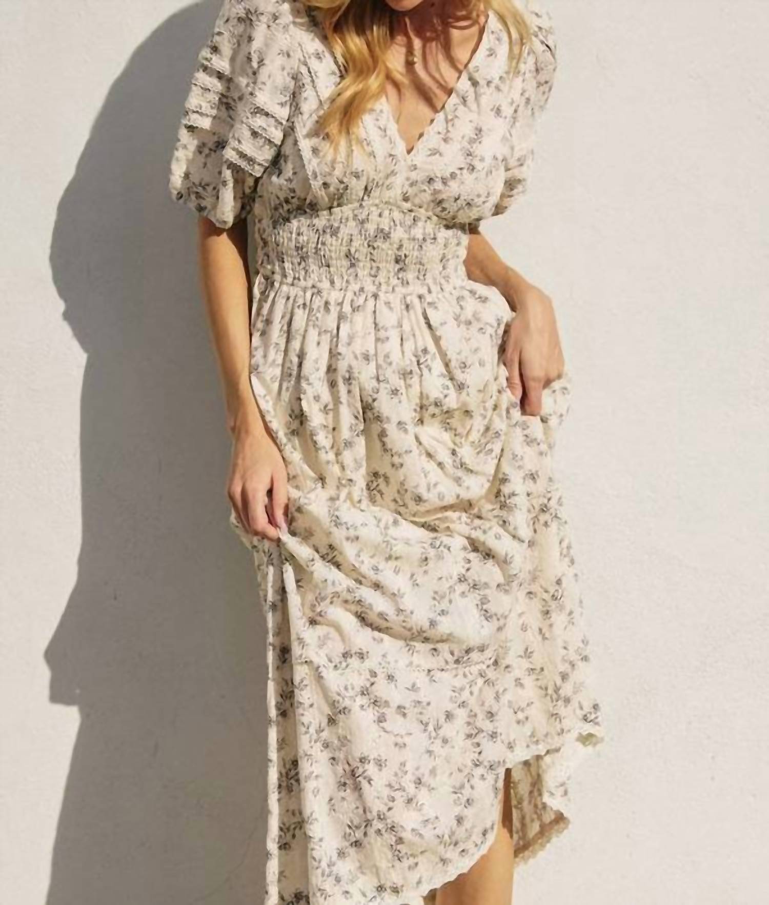 Dress Forum - Edie Midi Dress - clothing - cotton - dresses